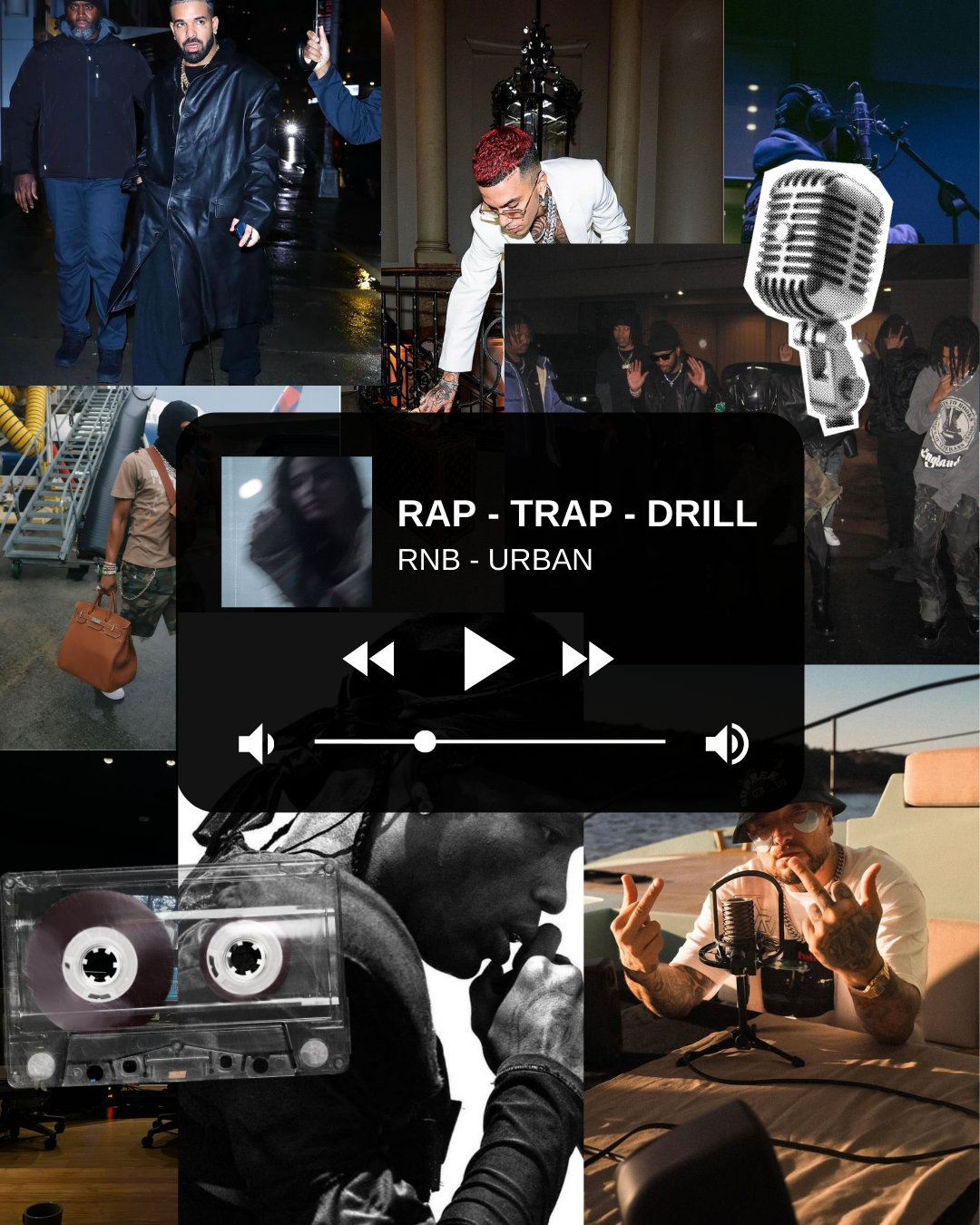 Rap - Trap - Drill - RnB - Urban