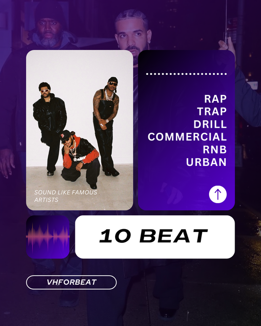 10 BEATS RAP-TRAP-DRILL-RNB-URBAN