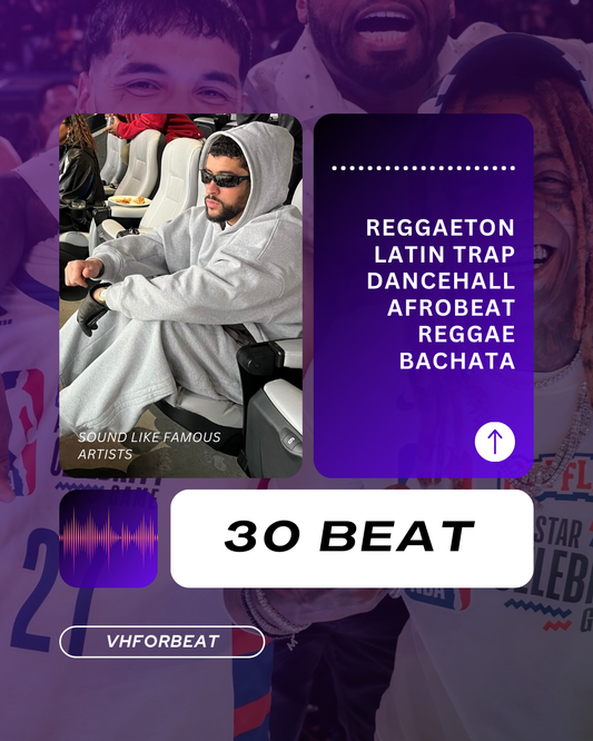 30 BEATS REGGAETTON-LATIN TRAP-DANCEHALL-AFROBEATS