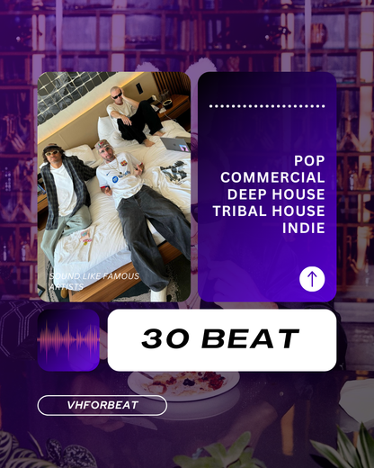 30 BEATS POP-COMMERCIAL-DEEP HOUSE-TRIBAL HOUSE